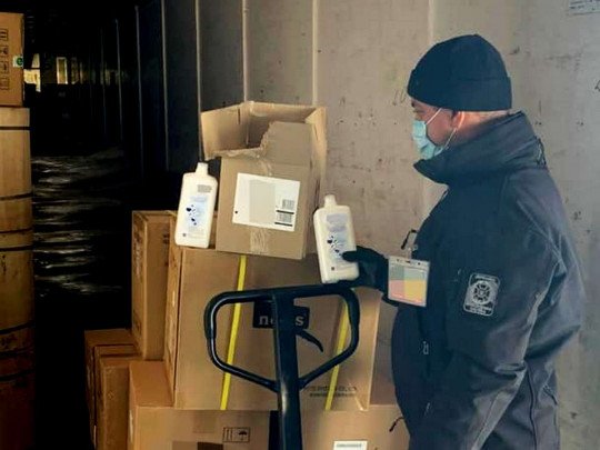 Карантин – не преграда: из Одесской области пытались вывезти за рубеж антисептиков на 30 тысяч евро