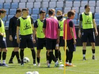 Футбол. «Черноморец» провел тренировку на своем стадионе