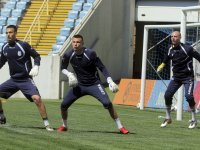 Футбол. «Черноморец» провел тренировку на своем стадионе