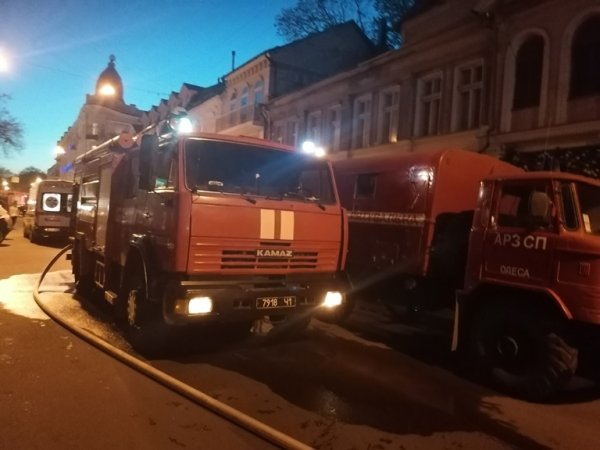 В центре Одессы горел популярный ресторан