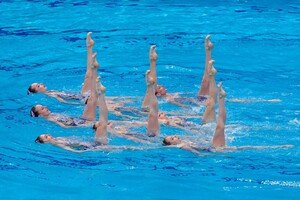 Больше "золота": украинские синхронистки выиграли еще одну медаль на чемпионате Европы