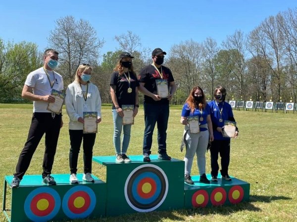 Стрельба из лука. Одесские спортсмены завоевали медали чемпионата Украины 