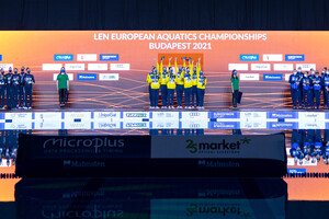 Больше "золота": украинские синхронистки выиграли еще одну медаль на чемпионате Европы