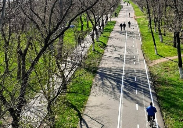 Хорошие новости: на Трассе Здоровья расширили и разделили велодорожку