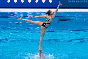 Больше "золота": украинские синхронистки выиграли еще одну медаль на чемпионате Европы
