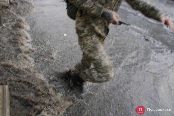 ​Большому ливню - большой потоп: улица Балковская ушла под воду. Видео