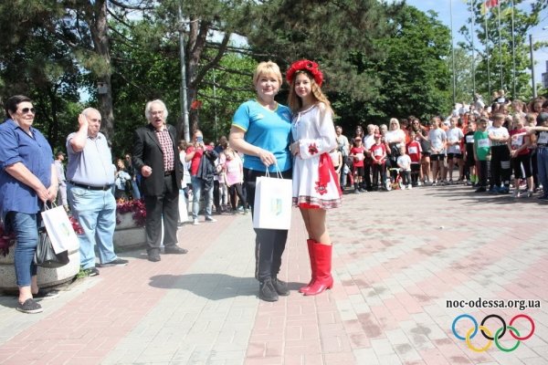 Более 500-т человек приняли участие в главном спортивном празднике в Одесской области