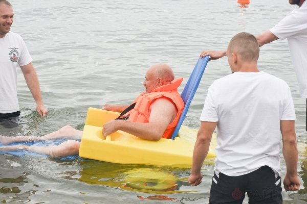 В Одессе открыли новый пляж для инвалидов 