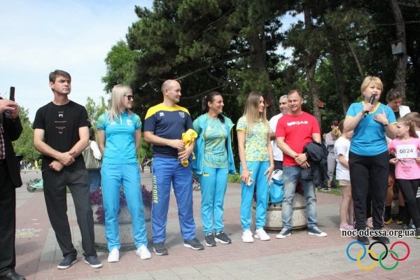 Более 500-т человек приняли участие в главном спортивном празднике в Одесской области