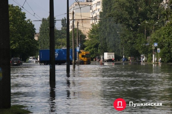 ​Потоп на Балковской и не только: последствия мощного ливня в Одессе. Фото