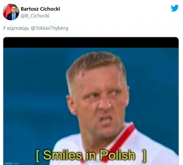 Посол Швеции высмеял проход Украины в плей-офф Евро-2020 ярким мемом