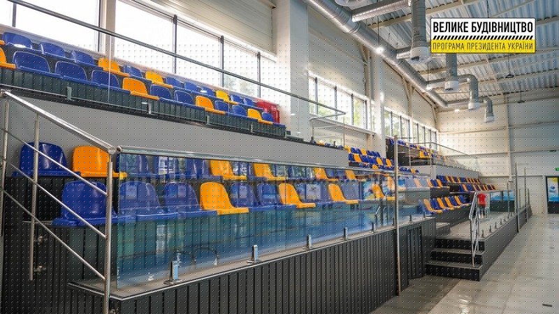 За стандартами FINA: як виглядає унікальний водний комплекс, зведений у Мелітополі за програмою Зеленського