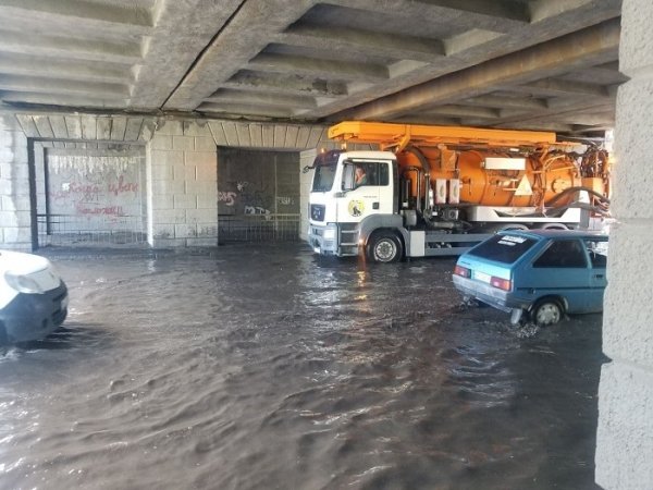 В Одессе остаётся подтопленной часть Пересыпи