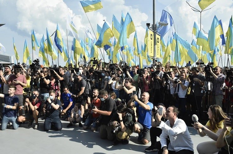 З концертом та гімном: збірну України урочисто зустріли після Євро-2020