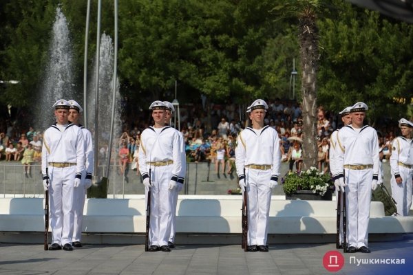 Военно-морской парад ко Дню независимости в Одессе: как это было. Фоторепортаж