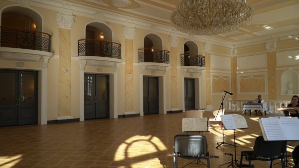 В Одессе закончили первый этап реставрации Украинского театра. Фото