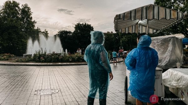 Центр Одессы после первого августовского дождя. Фоторепортаж