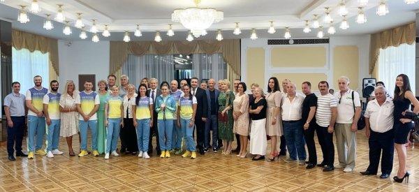В Одессе чествовали призера и участников ХХХІІ Олимпийских игр