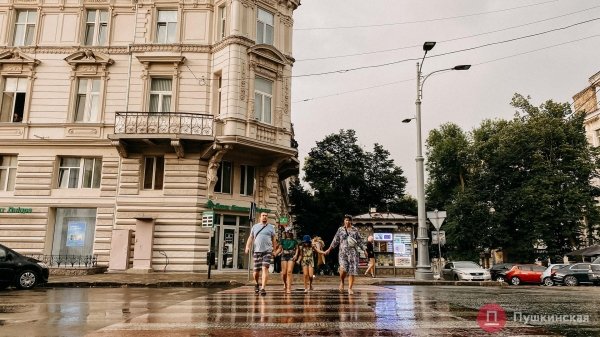 Центр Одессы после первого августовского дождя. Фоторепортаж