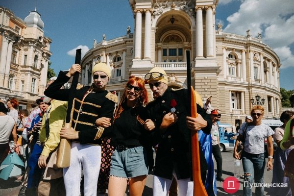 В Одессе прошел парад клоунов — как это было. Фоторепортаж