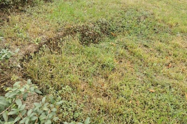 Неизвестно, чем закончится: около высотки на Таирова начала проваливаться земля