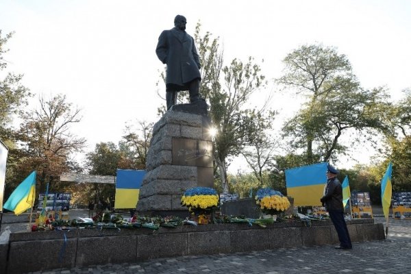 Труханов с Гриневецким отпраздновали День защитников краины