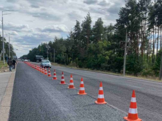 «Велике будівництво»: завершується ремонт на дорозі Київ — Обухів