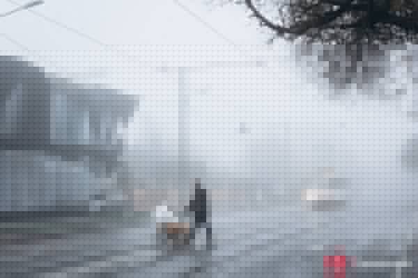 Как туман окутал Одессу: воскресный фоторепортаж