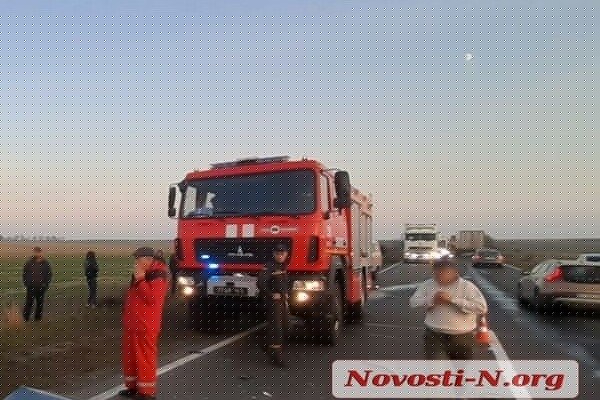 На трассе Одесса-Николаев в ДТП попала машина полиции: есть пострадавшие