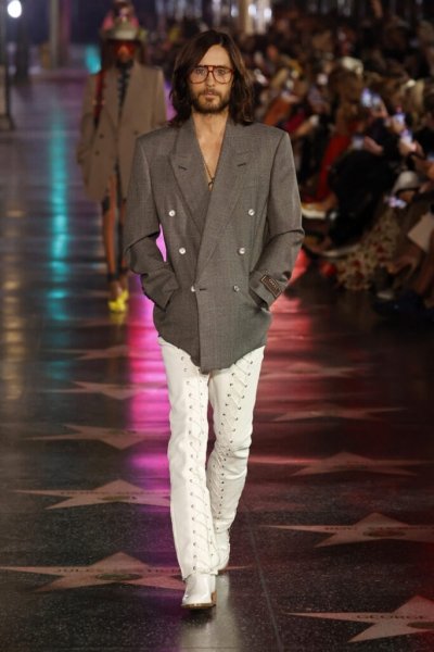 Маколей Калкин и Джаред Лето вышли на подиум на показе Gucci