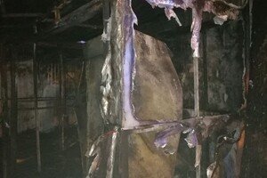 На Фонтане сгорели четыре торговых павильона