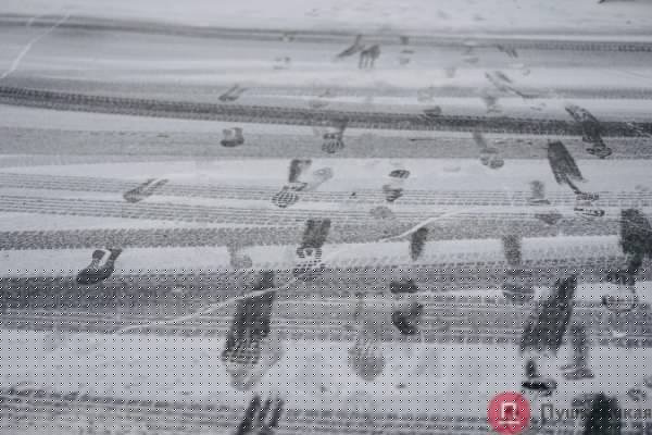 Час снега в Одессе: что мы увидели на Таирова и в центре. Фоторепортаж