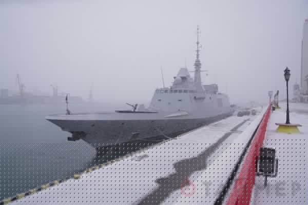 Французские моряки встретят своё Рождество в Одессе