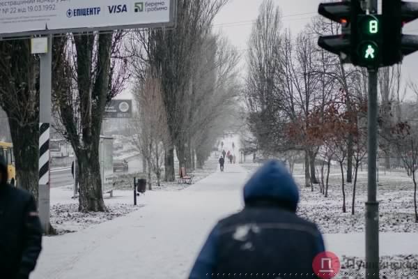 Час снега в Одессе: что мы увидели на Таирова и в центре. Фоторепортаж