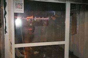 На Фонтане сгорели четыре торговых павильона