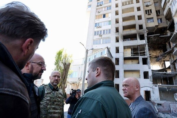 Во время визита в Одессу глава Совета Европы прятался в бомбоубежище