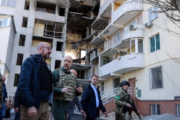 Во время визита в Одессу глава Совета Европы прятался в бомбоубежище