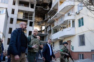 Во время визита в Одессу глава Совета Европы прятался в бомбоубежище