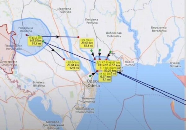 Военный эксперт прокомментировал карту "возможного" наступления армии РФ на Одессу