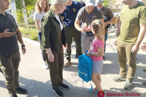 В Одесскую область приехала министр Верещук: она проинспектировала центр для переселенцев