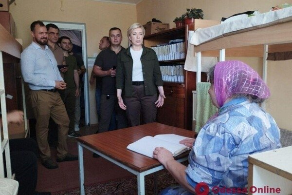 В Одесскую область приехала министр Верещук: она проинспектировала центр для переселенцев