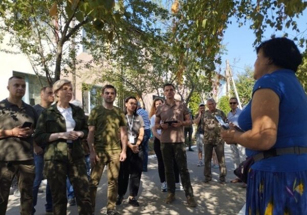 В Одесскую область приехала министр Верещук: она проинспектировала центр для переселенцев