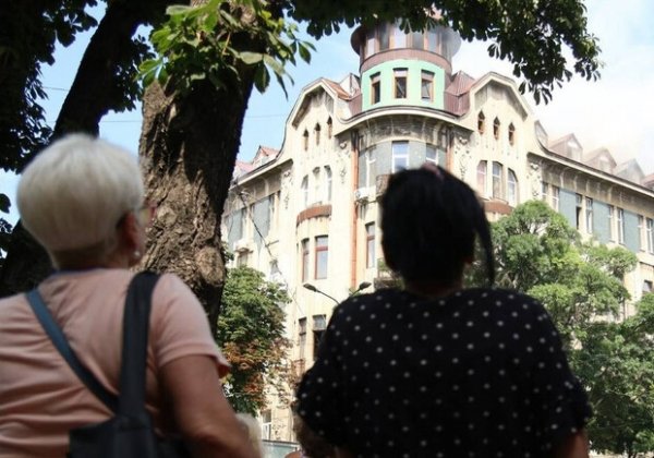 Из-за масштабного пожара на Екатерининской люди 23 семьи остались без жилья