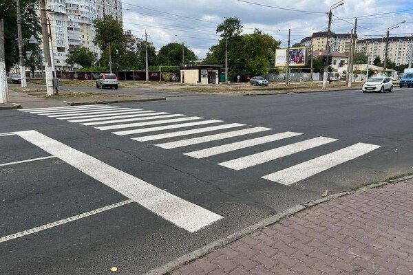 В Одессе появился необычный дорожный знак