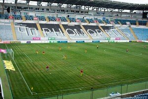 Впервые за девять месяцев: на стадионе "Черноморец" в Одессе состоялся футбольный матч