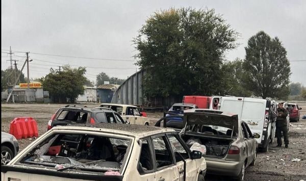 Російські фашисти вдарили ракетами по гуманітарній колоні на виїзді із Запоріжжя: багато загиблих та поранених