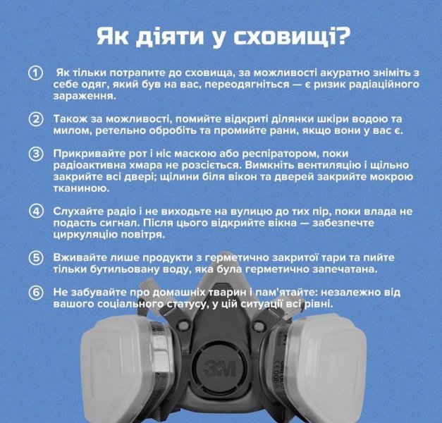 Врятуватися можна навіть в епіцентрі ядерного вибуху: прості правила, які має знати кожен