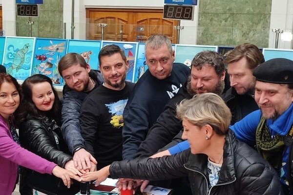 В Одессе погасили серию марок, посвященную Дню Черного моря