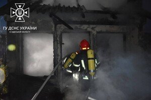 В Аркадии загорелся частный дом