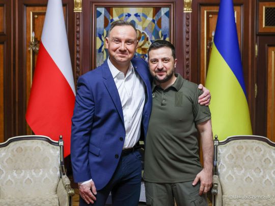 &laquo;Наївний той, хто вірить російській пропаганді про нацистів в&nbsp;Україні, це&nbsp;повна нісенітниця&raquo;,&nbsp;&mdash; президент Польщі